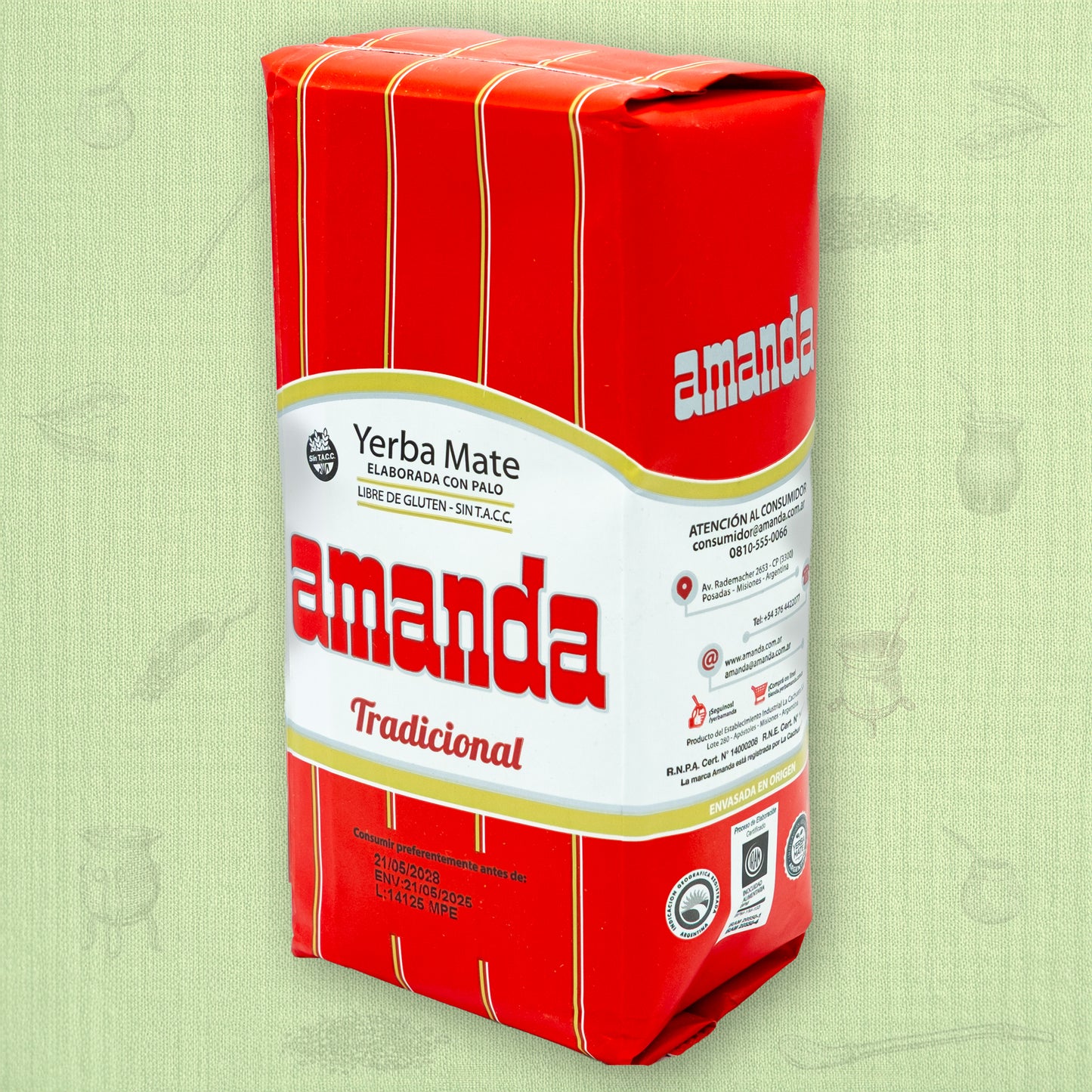 Yerba Mate Amanda 500g