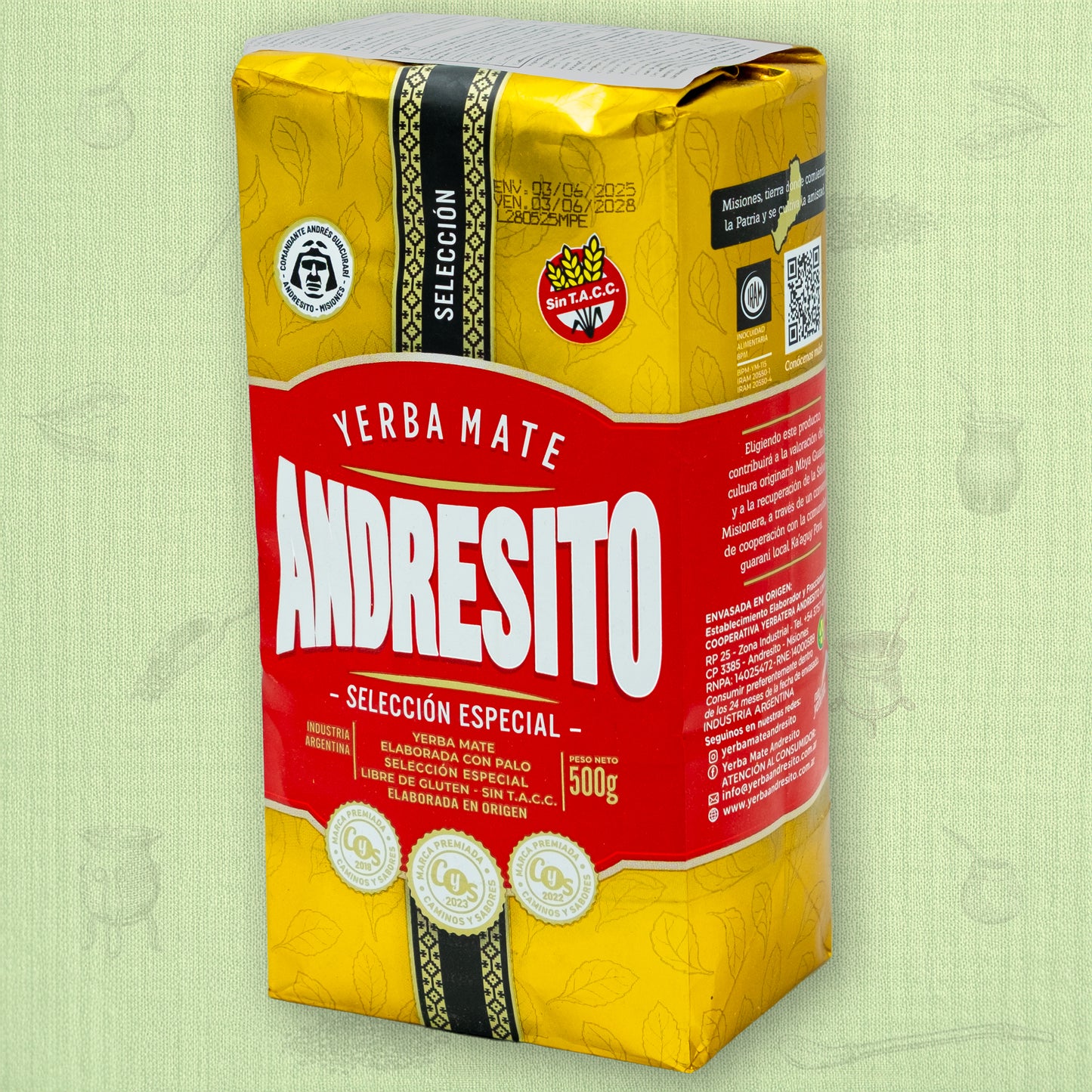 Yerba Mate Andresito Especial 1 KG