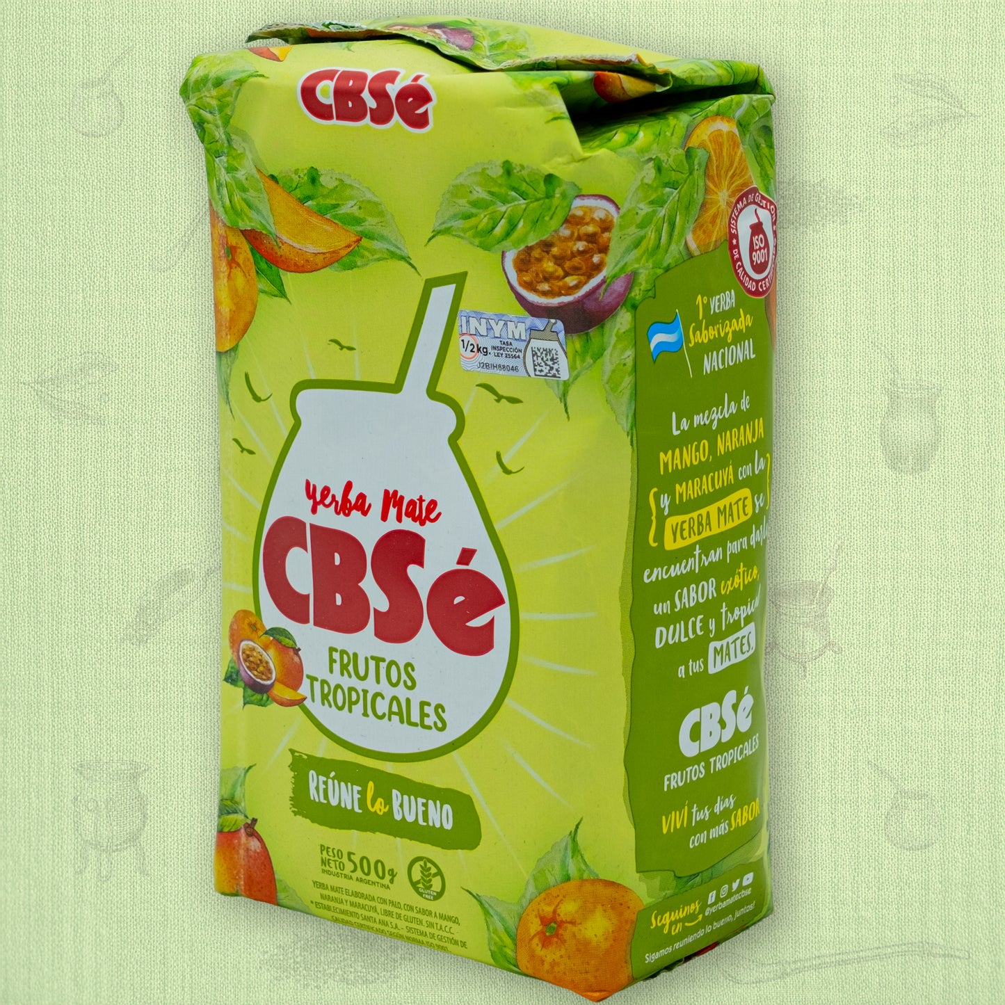 Yerba Mate CBSé Frutos Tropicales 500g