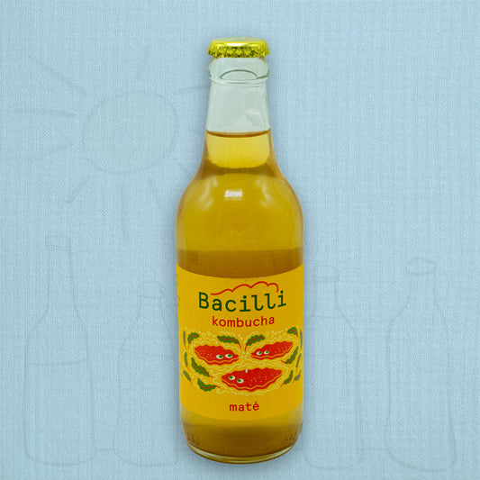 Bacilli Maté Kombucha - 330ml