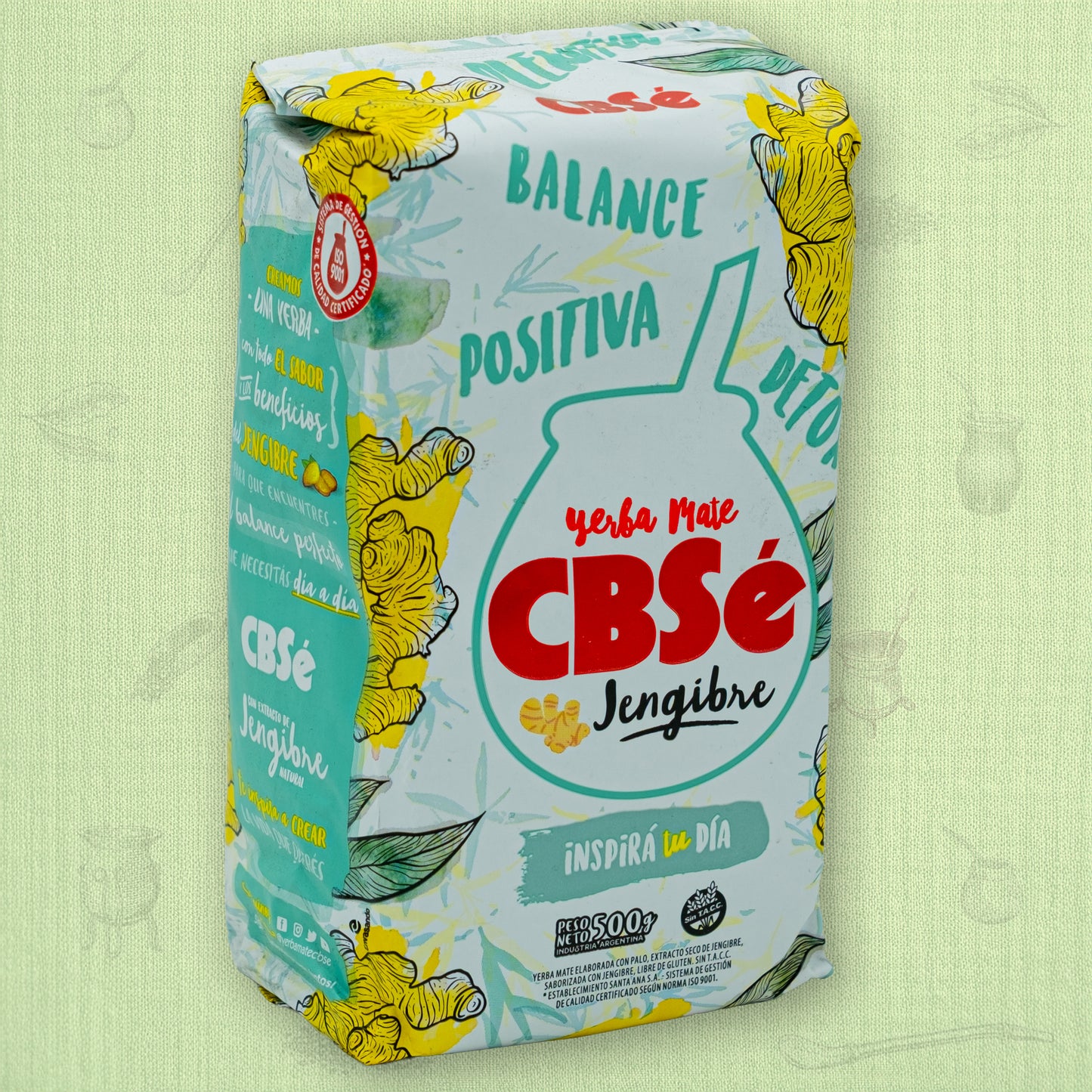 Yerba Mate CBSé Jengibre 500g