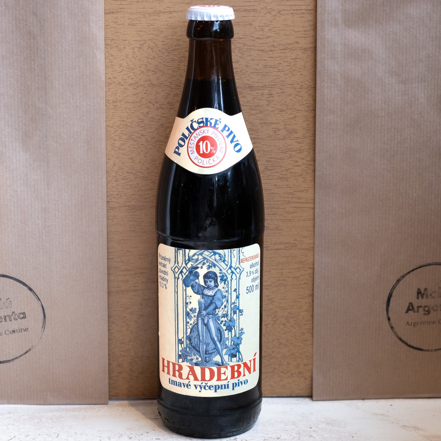Hradební cerny - Poličské Pivo - 500ml