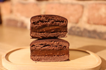 Alfajor de Dulce de Leche y Chocolate