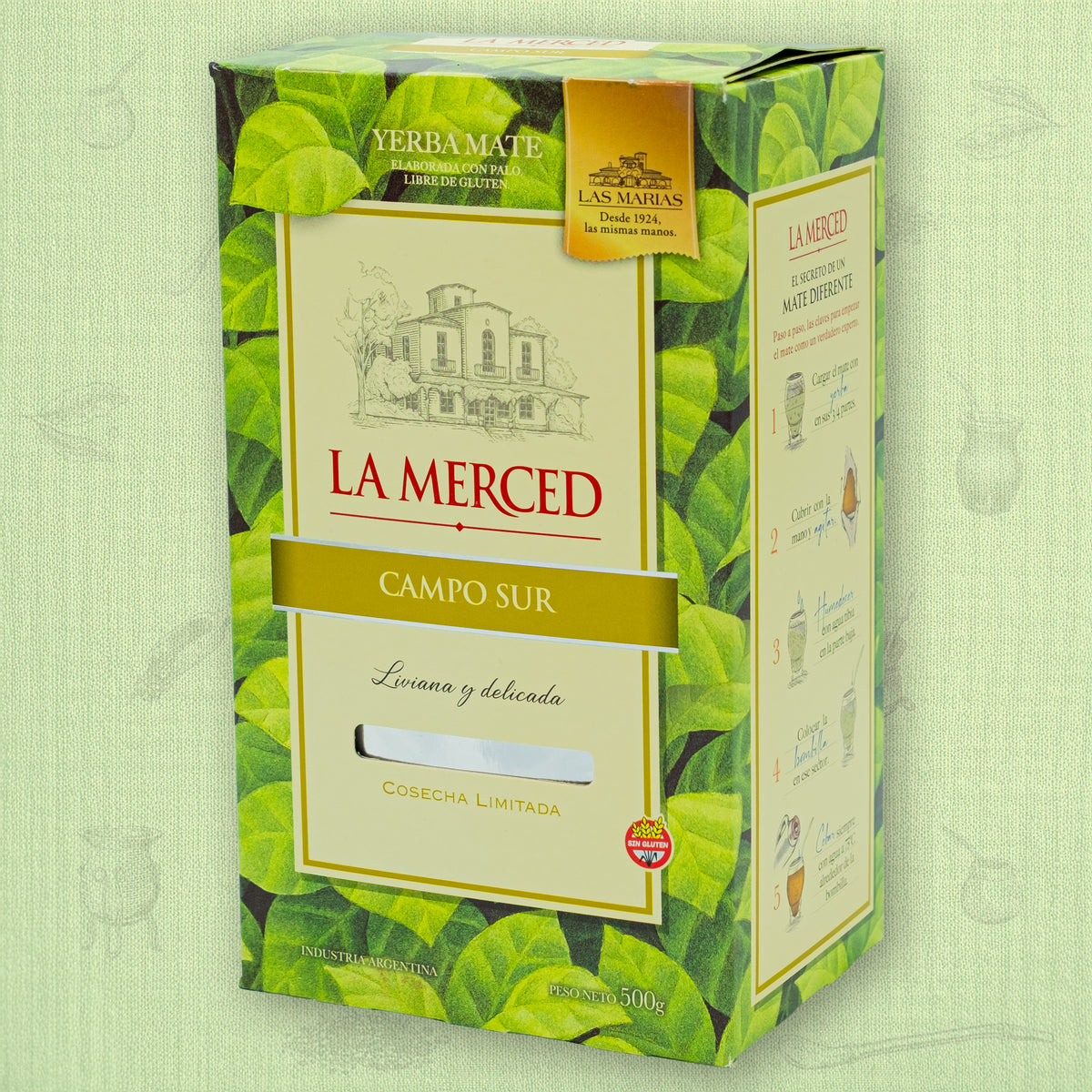 Yerba Mate La Merced Campo Sur 500g
