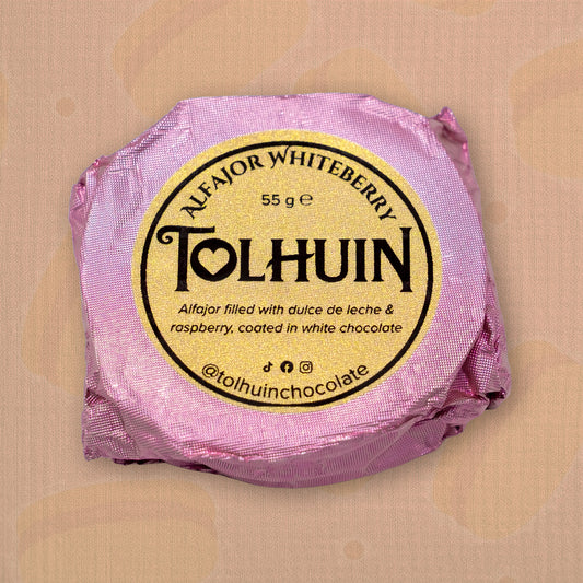 Alfajor Tolhuin - White Chocolate, Berries & Dulce de Leche