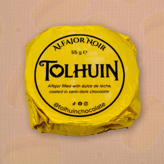 Alfajor Tolhuin - Dark Chocolate & Dulce de Leche